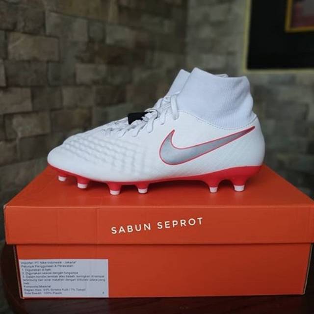 Nike Magista Obra 2 Academy DF FG White Original | Shopee Indonesia