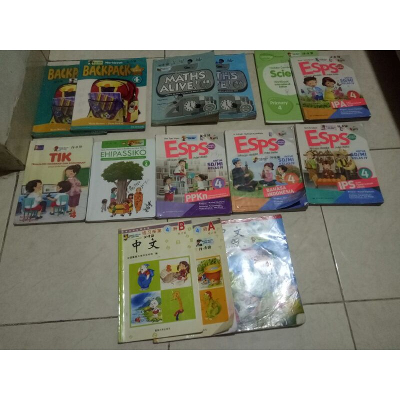 buku bekas kelas 4sd