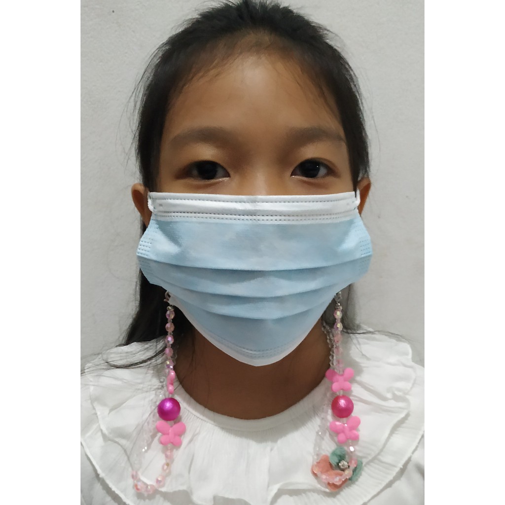 kalung masker rantai masker tali masker strap masker anak