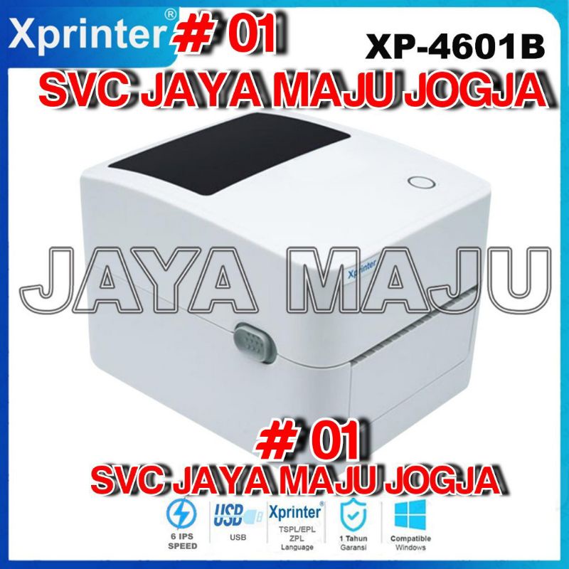 Jual XPRINTER XP D4601 B USB ONLY PUTIH 203 DPI LABEL THERMAL