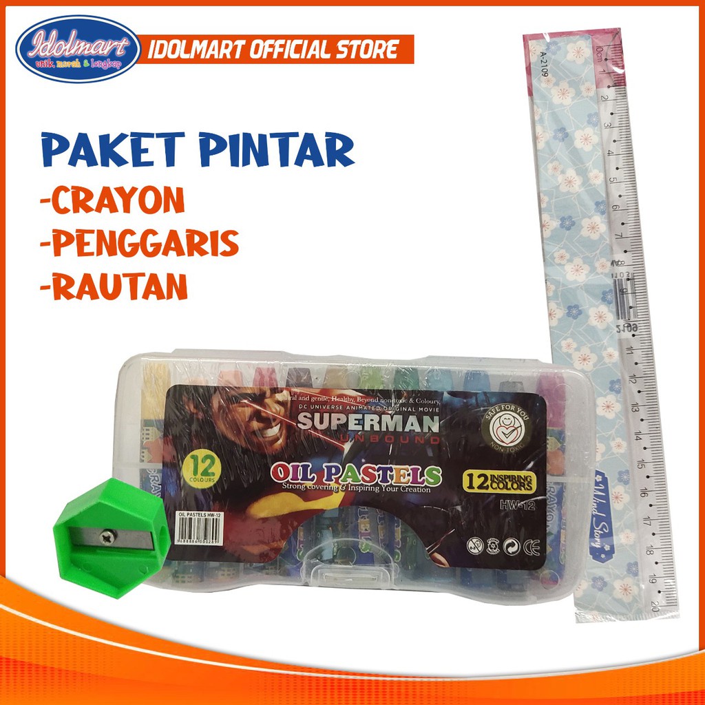 IDOLMART Paket Pintar Alat Tulis Rp 10,000 Idolmart Surabaya