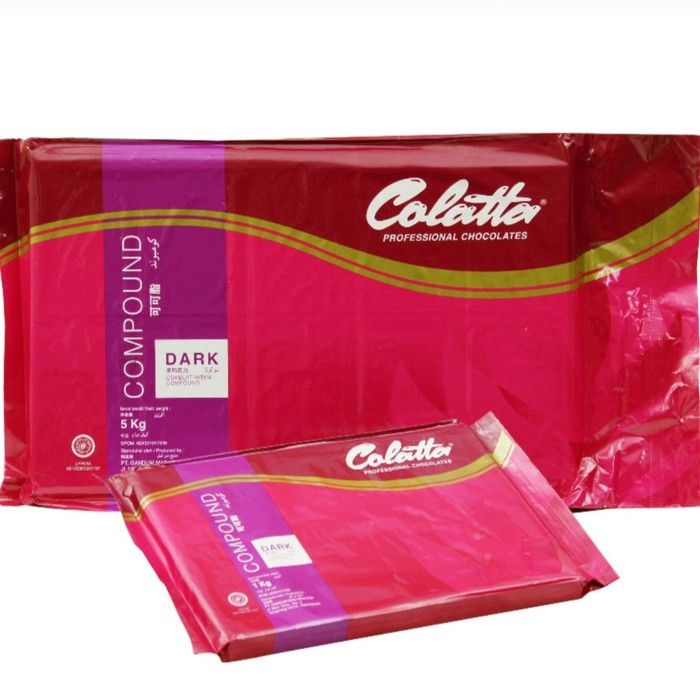 CHOCOLATE DARK COMPOUND COLATTA 5KG