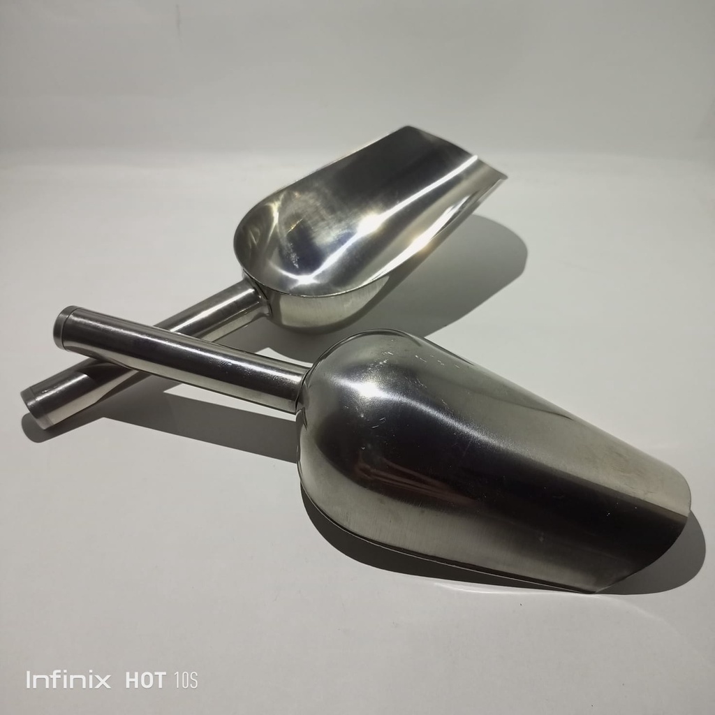 

Serokan Es Batu Stainless/Sendok Sekop Tepung/Beras/Biji Kopi