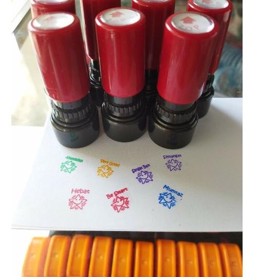

✎ Stempel nilai, penilaian, reward,stempel tk, paud, bintang, stempel smile, emoticon, stempel warna ゑ