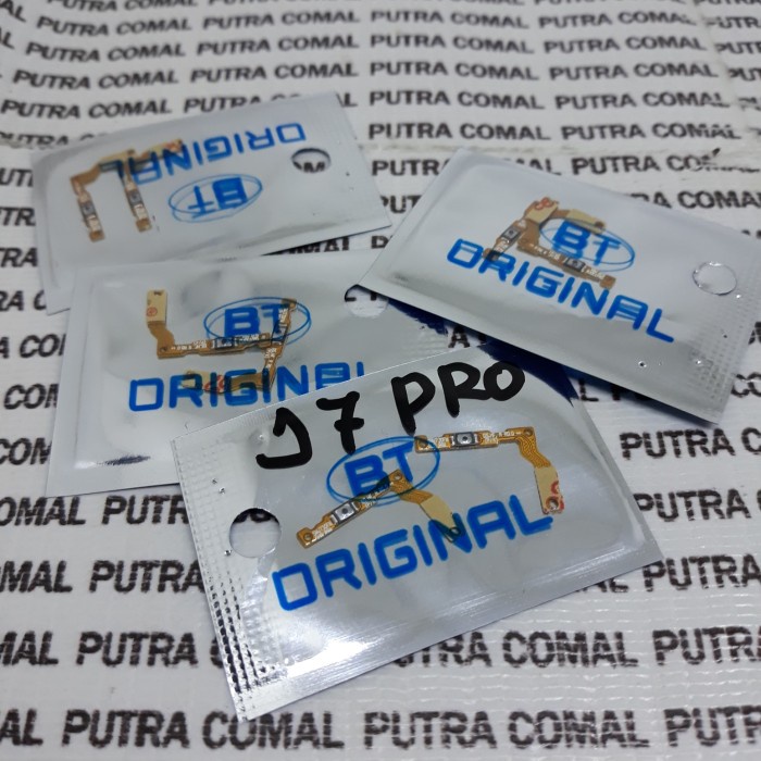 Flexible Flexibel Tombol Power On Off Samsung Galaxy J7 Pro J730 2017