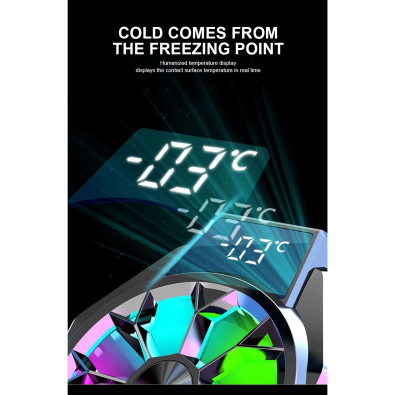 Funcooler X9 Gaming Cooler HP Cooling fan Pendingin Kipas android iphone ipon ff pubg mobile kuling pen