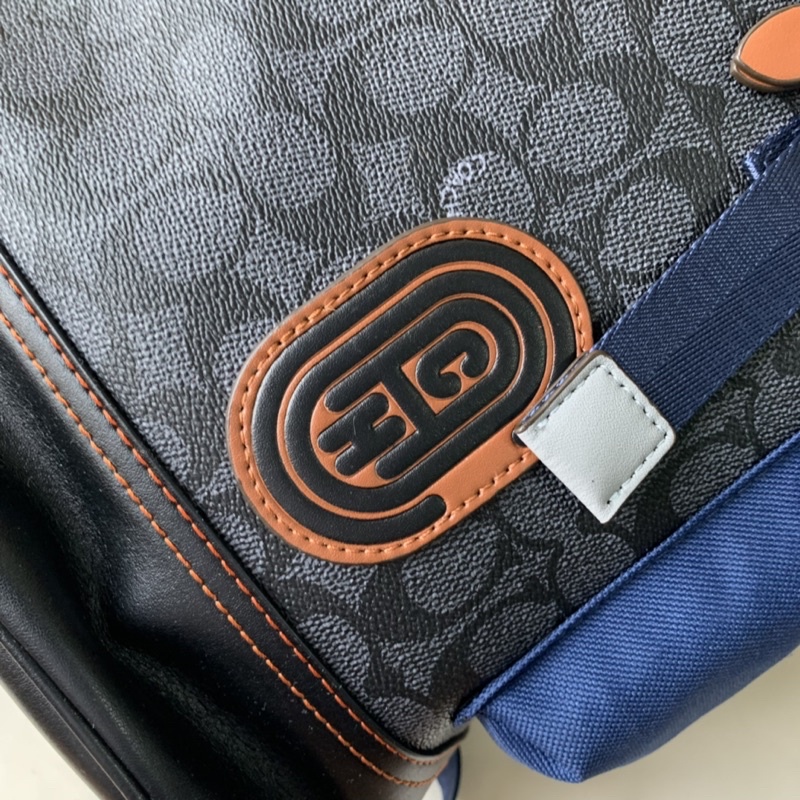 Coach Rivington Backpack in Signature Canvas With Patch (C79036)