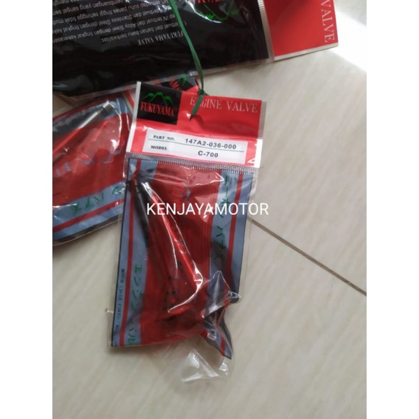 PAYUNG KLEP SET API MINYAK C700 FUKUYAMA