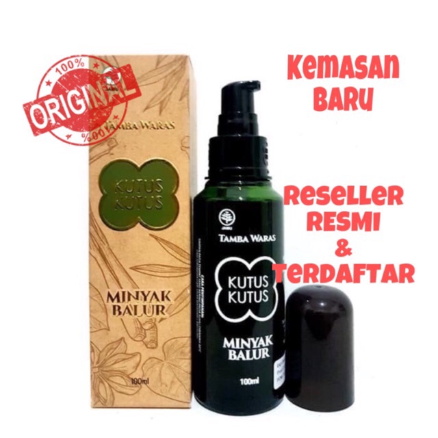 Minyak Kutus Kutus 100ml ORIGINAL BPOM