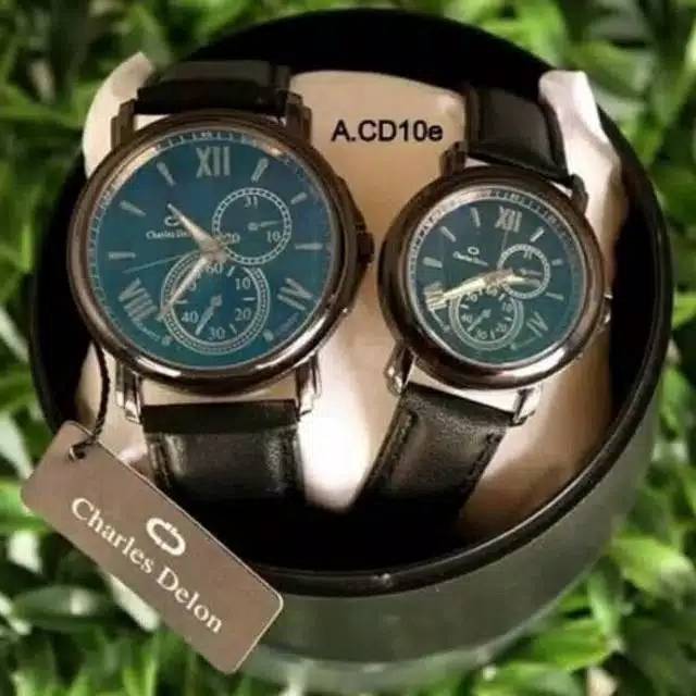 Jam tangan couple charles delon