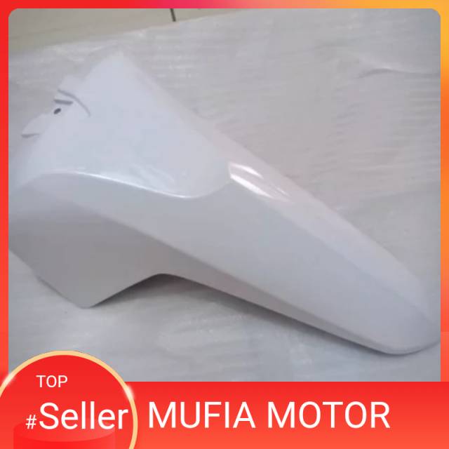 SPAKBOR DEPAN SUPRA X 125 FI PUTIH