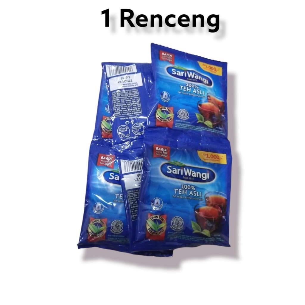 

Teh Celup Sariwangi Sachet 1 Renceng 6 pcs Teh Hitam Pilihan Indonesia