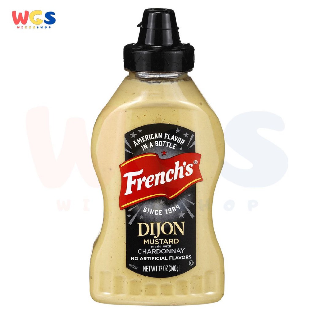 French's Frenchs Dijon Mustard  with Chardonnay 340 gr