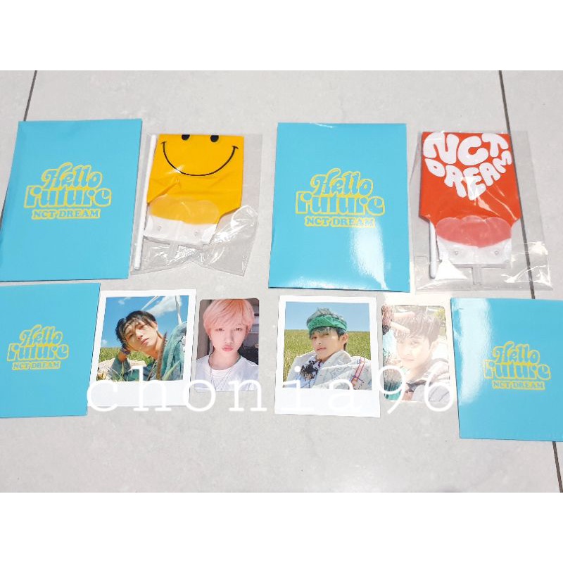 [READY] Unsealed Mini Balloon PC set Mark Jisung Renjun NCT Dream Hello Future