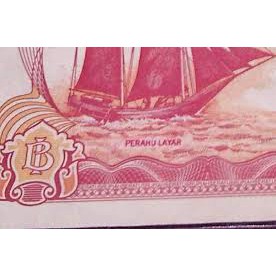 Uang kuno Rp100 Perahu layar tahun 1991