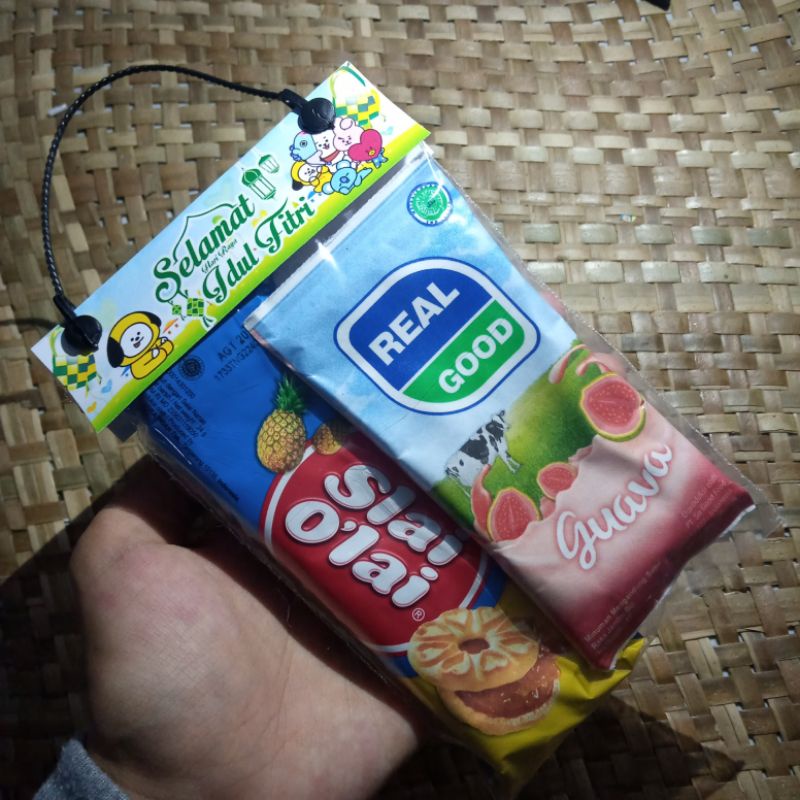 

10pcs AMPLOP LEBARAN | Tas plastik label snack lebaran / parsel lebaran / hang bag idul fitri / amplop THR