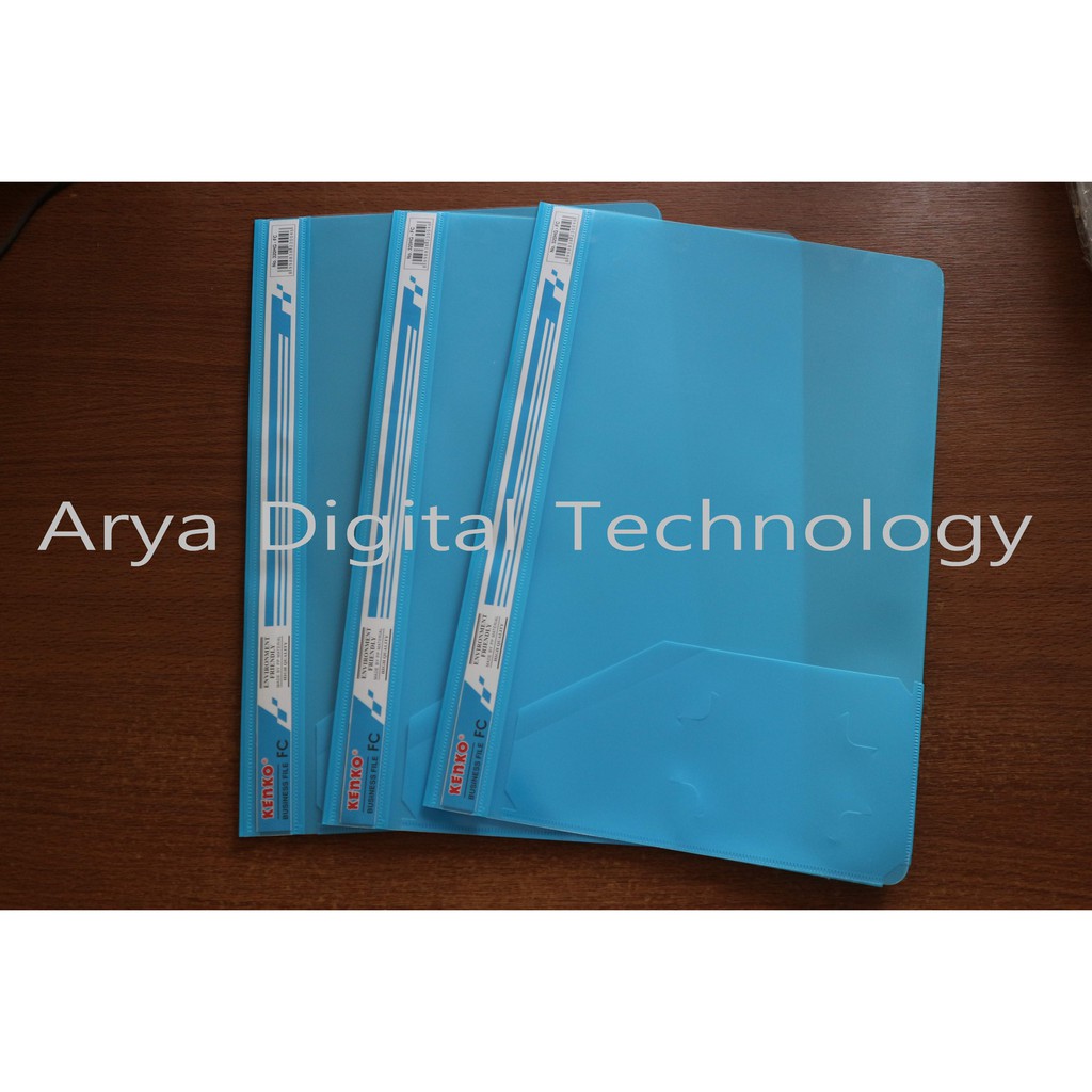 

Business File Kenko No 320HG FC Folio Warna Biru Map Snelhekter Plastik Murah Bagus