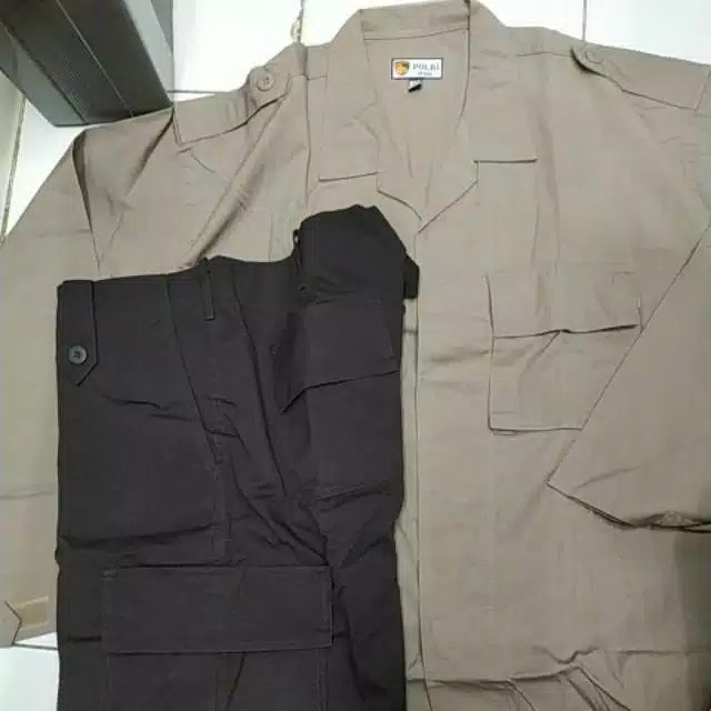 ORIGINAL SETELAN BAJU PDLT POLRI ASTNST