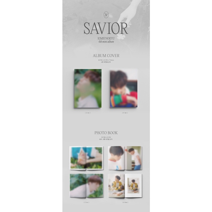 Kim Sungkyu - 4th Mini Album SAVIOR