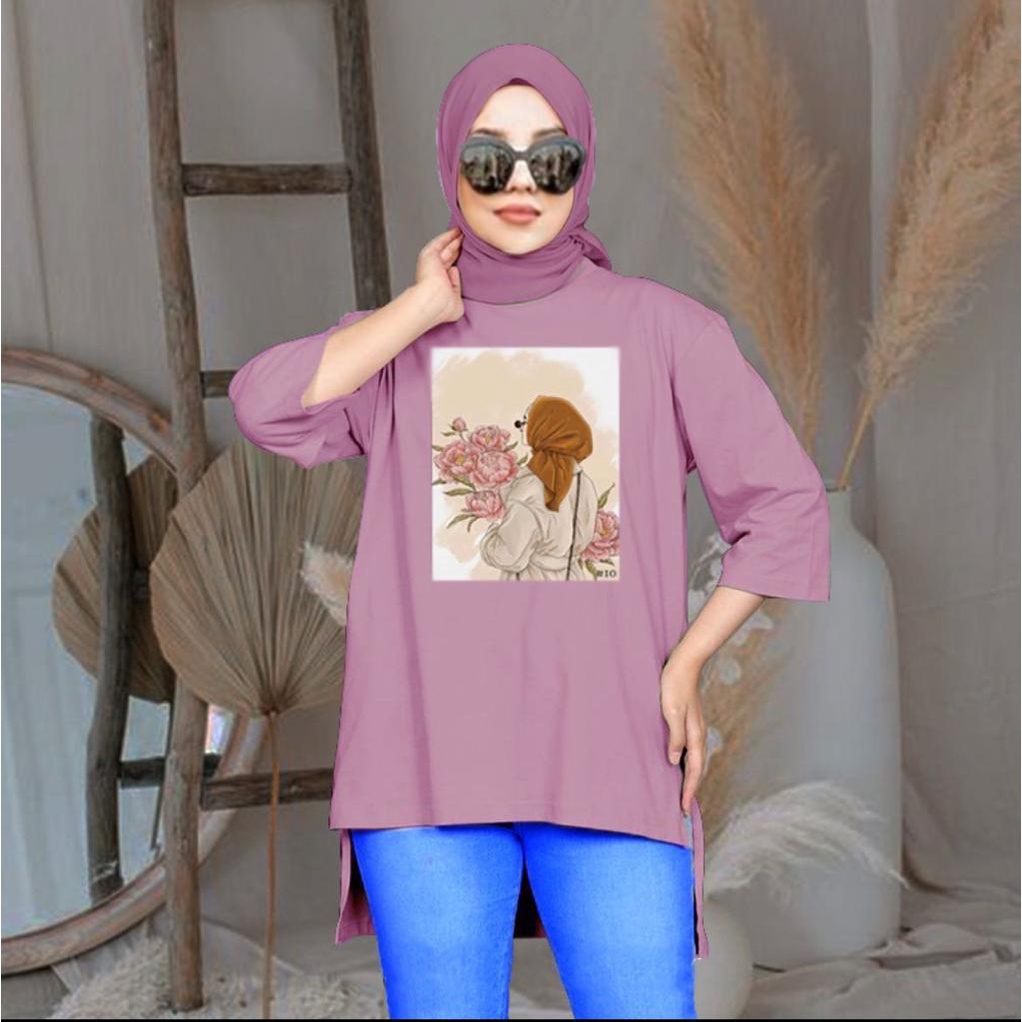 BC Tunik Basic Wanita Hijab's kaloborasi 02