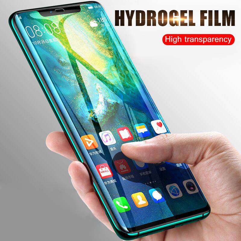 2Pcs 100D Hydrogel Protective Film For Huawei P30 P40 P20 Pro Mate20 Pro Screen Protector Film For Honor 30 20 Pro 9X 8X 10 Film