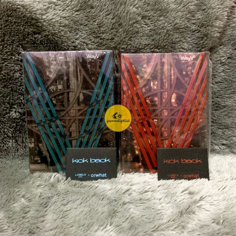 CHINA PRESS WAYV - KICK BACK ALBUM [ + BENEFIT OWHAT & PHOTOCARD FANSIGN ]