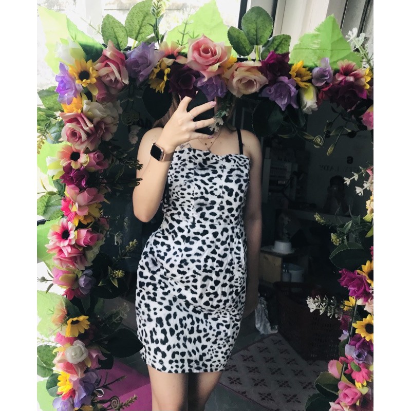 ZARA brand dress leopard NEW
