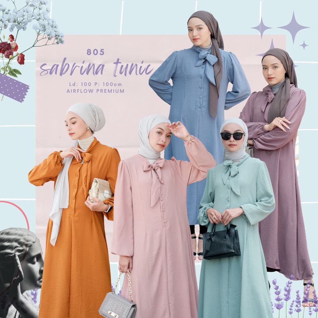 SABRINA TUNIK / BLOUSE / PAKAIAN WANITA