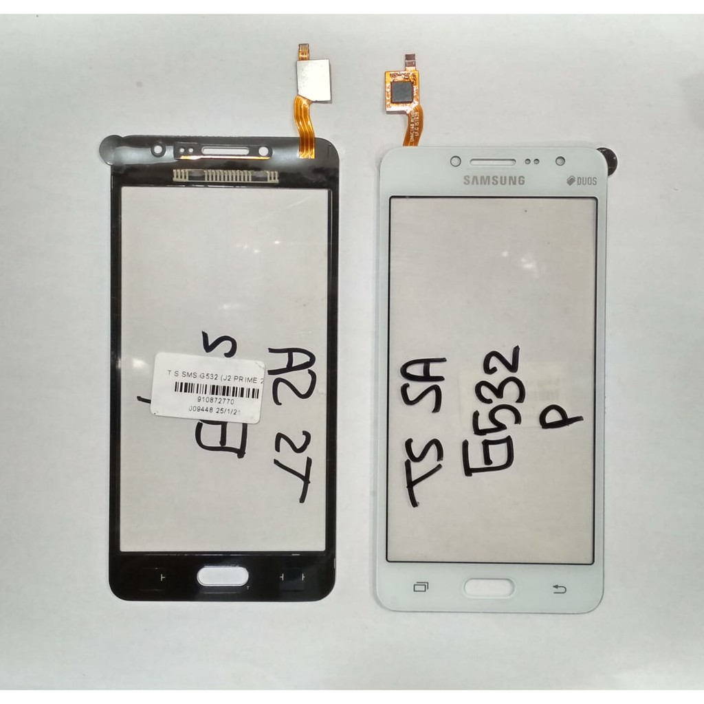 LAYAR SENTUH TOUCHSCREEN TS SAMSUNG G532G + IC PUTIH GALAXY J2 PRIME IN5 = J532