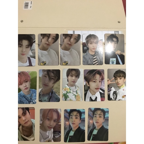 PHOTOCARD/PC NCT EXO OFFICIAL (Jaemin Cafe,Renjun Cafe,Jisung Chilling,Mark Agent,Chenle Hello,Renju