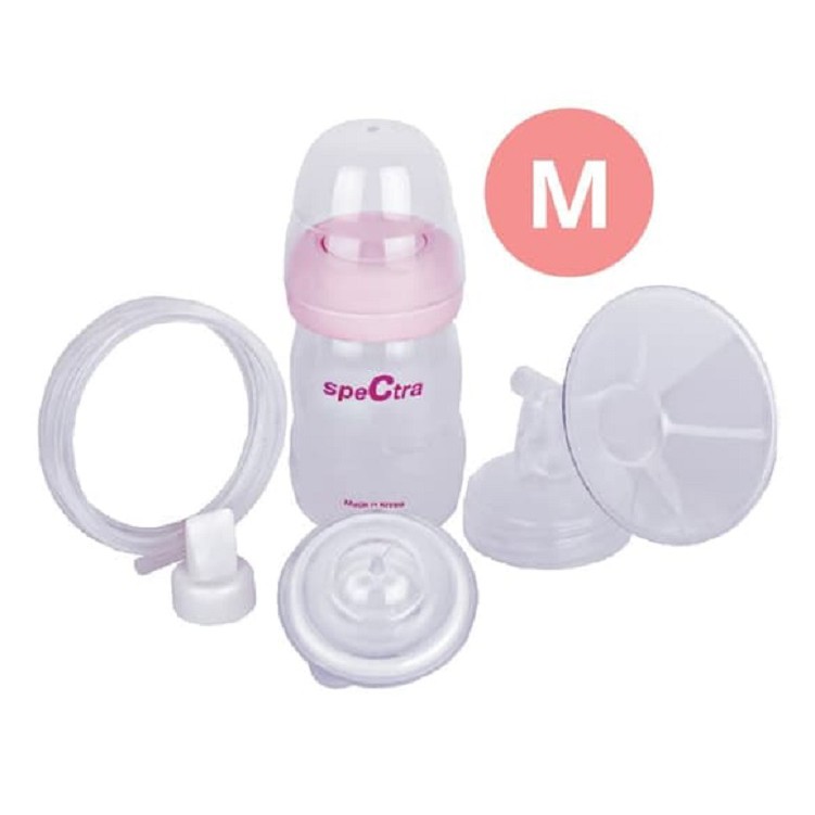 Corong Set Spectra - Breast Shield Set Breastshield WN ukuran XXS, XS, S, M , L plus Bottle