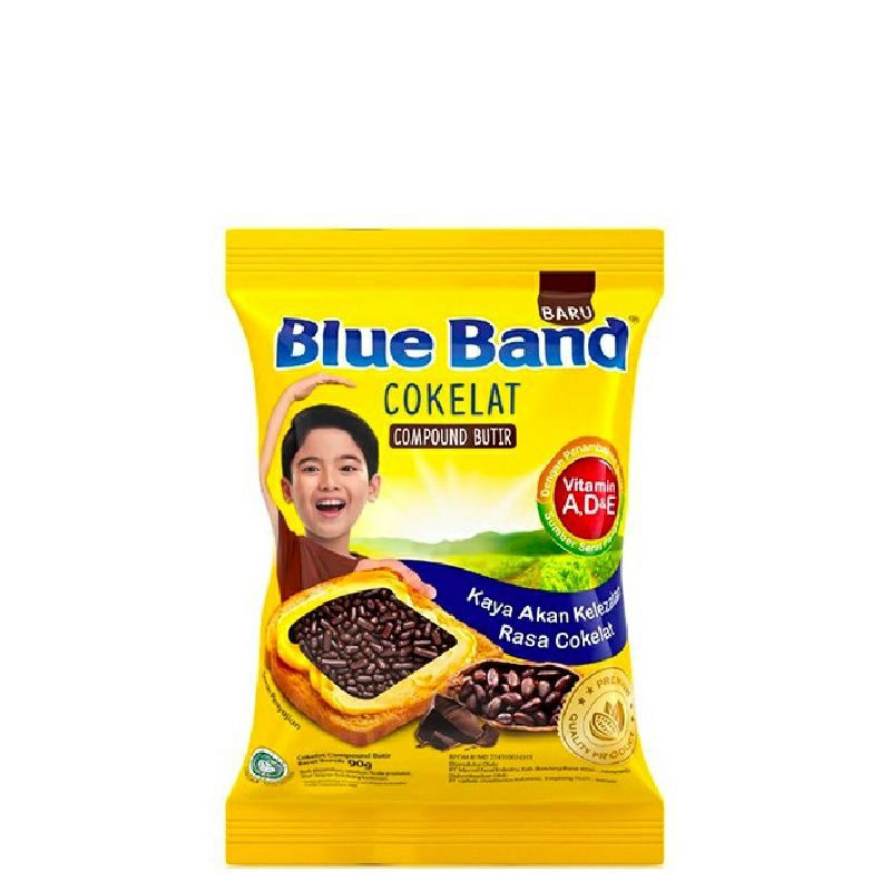 

meses seres Blue band Coklat tabur 90g