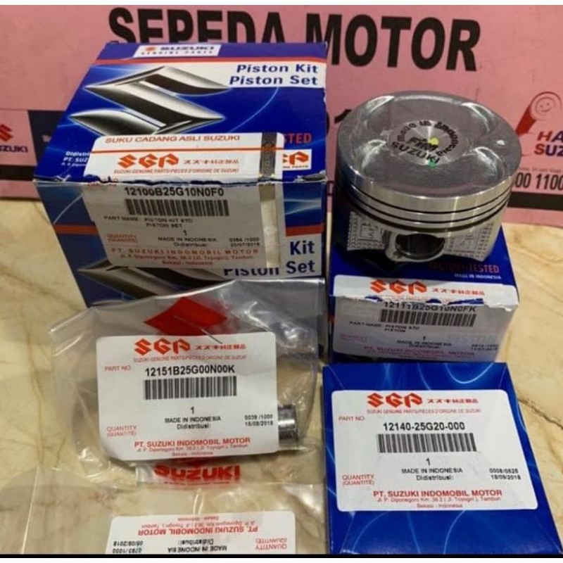 piston kit piston set suzuki satria fu 150 original