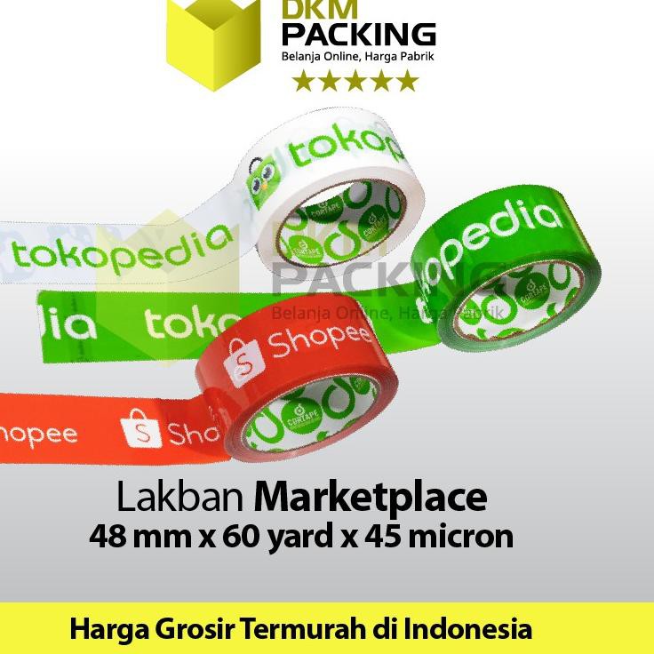 

l0 G9D Lakban MARKETPLACE 48mm x 60yard CORTAPE /SATUAN HG Bestseller・