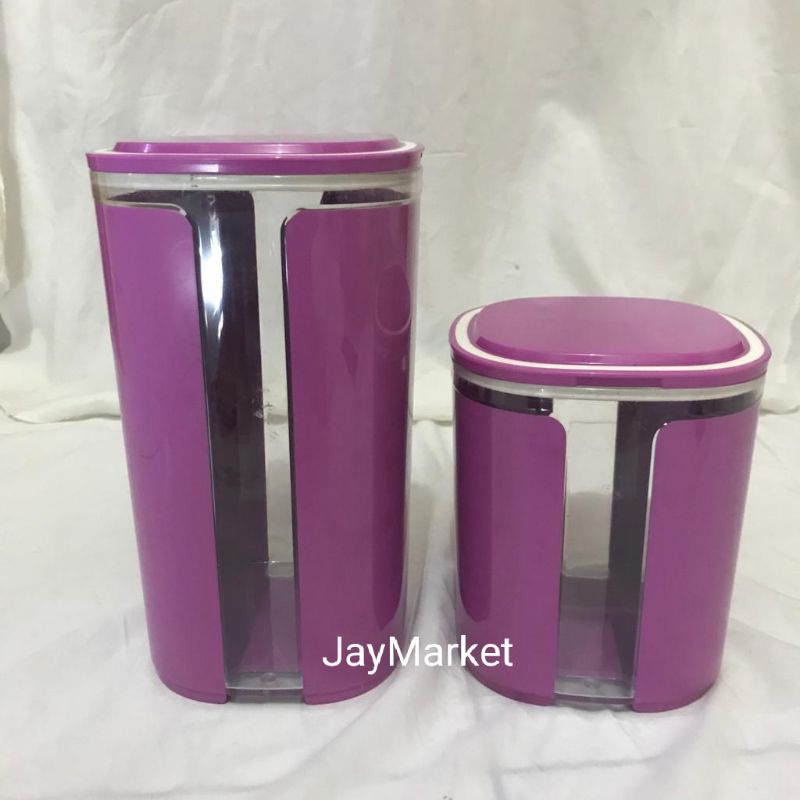SALe Window Canister1.5L 2.4L Tupperware toples wadah kue