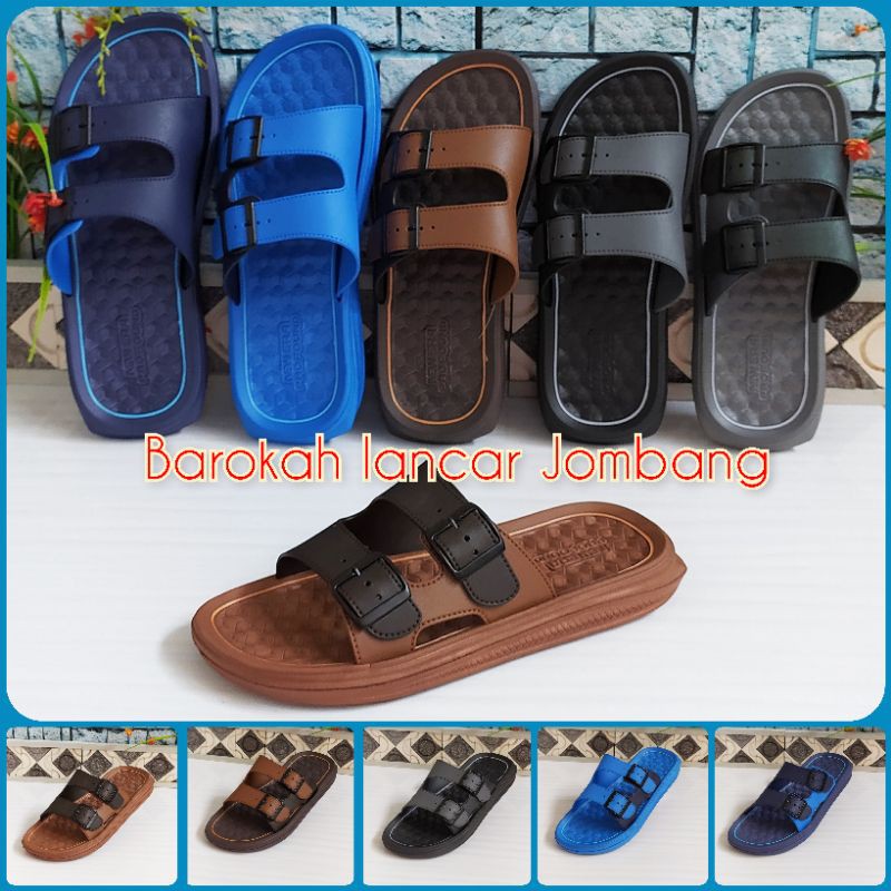 SANDAL SLOP KARET NEW ERA MB E 5018 SIZE 39-43 100% ORIGINAL