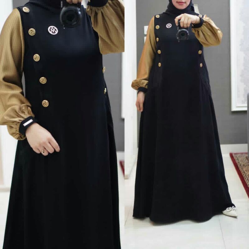 JIHAN DRESS BY AMORI/DRESS TERBARU AMORI/GAMIS AMORI/GAMIS SIMPEL AMORI/GAMIS MEWAH