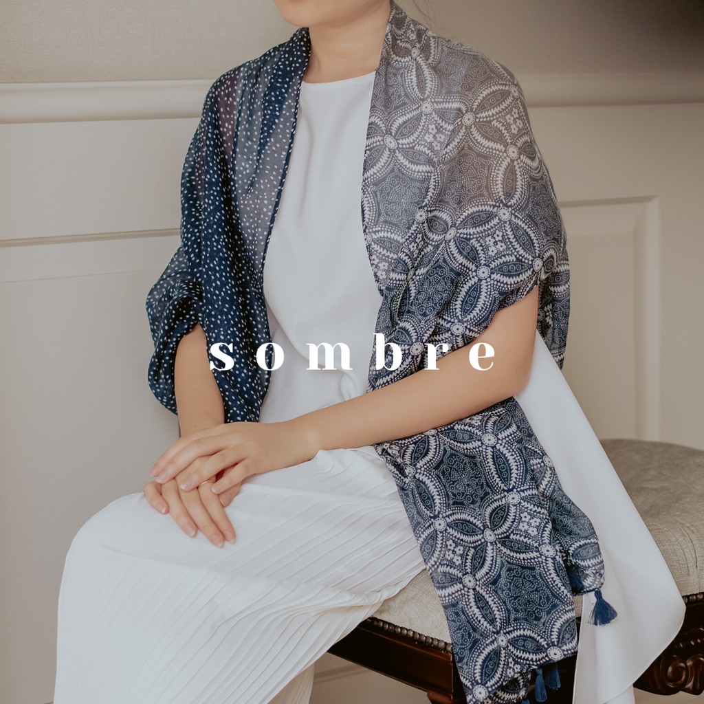 SHOPKAIN Sombre Shawl - Indigo Collection