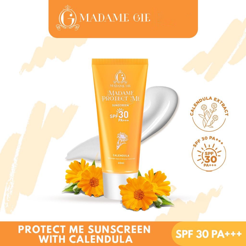 Madame Gie Protect Me SPF 30 PA+++ Krim Tabir Surya / Sunblock / Skincare BPOM 100% ORIGINAL COD