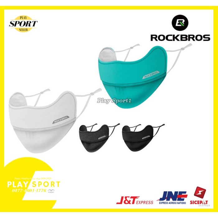 Masker ROCKBROS KZ002 Breathable Facemask Adjustable Cycling Mask - Tosca