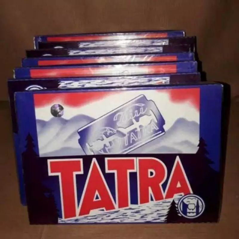 Silet Tatra Pisau Alat  Cukur Jenggot Tajam Asli Original Made In Czech