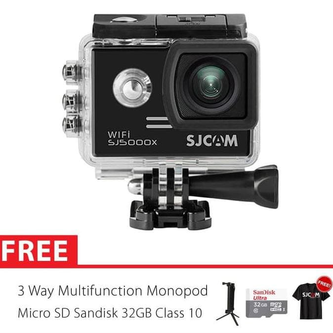 SJCAM SJ5000x Elite 4K Action Kamera 3 Way Basic 32GB