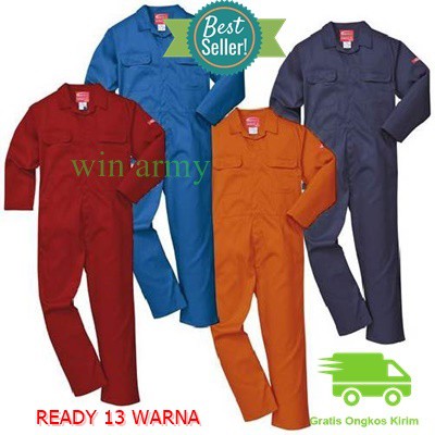 Win Wearpack/Katelpak/Seragam Bengkel/Seragam Kerja Proyek/Katelpak Stelan Kantor/Safety Termurah