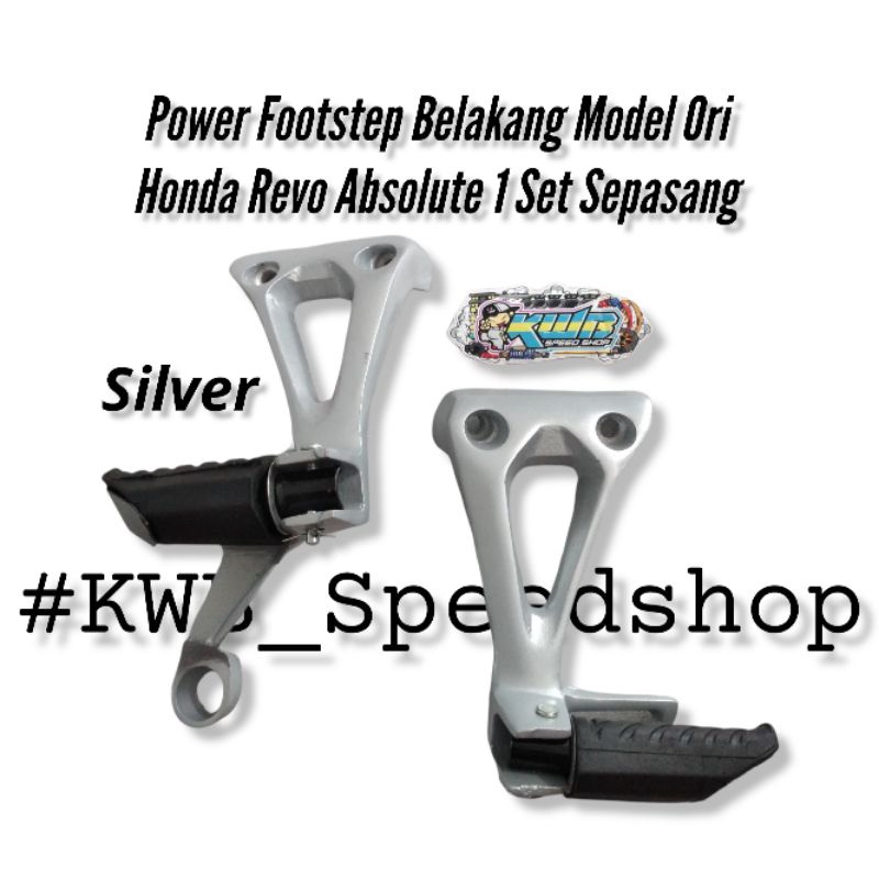 Postep footstep belakang absolute revo power footstep bostep postep revo absolute pnp CB GL MP Herex Tiger 1 set adaptor power footstep bostep poster revo sepasang