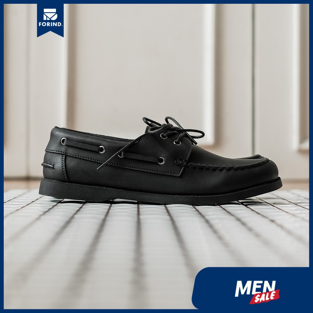 Mario Black | Sepatu Vintage Formal Classic Klasik Pria/Cowok New Original Footwear | FORIND x Besic