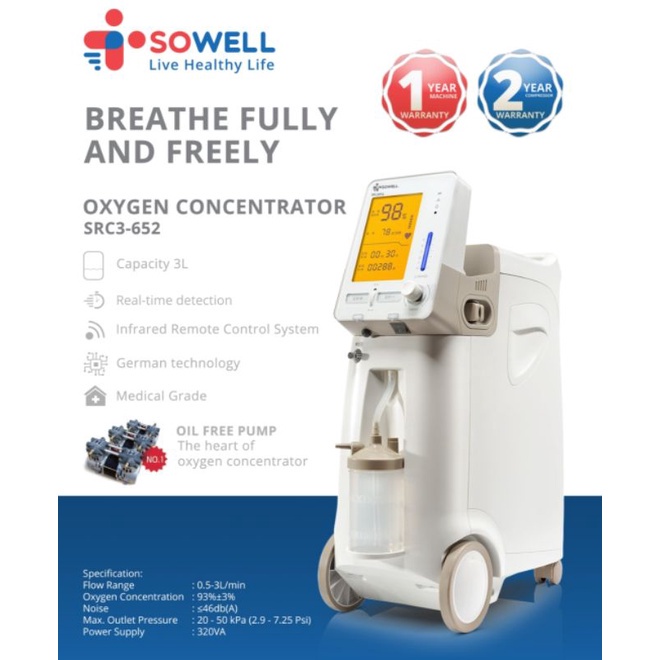 Sowell Oxygen Concentrator