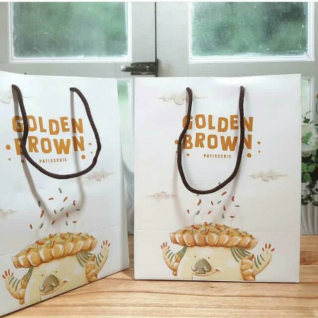 

TERMURAHH!!! PAPERBAG MULTIFUNGSI FREE CUSTOM / Min.Order 100 Pcs