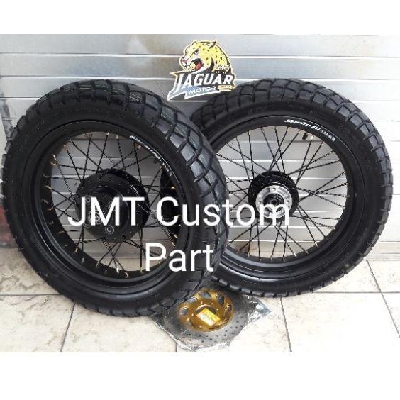 Paket Ban Set Japstyle Motor Byson Tromol Orijinal King New