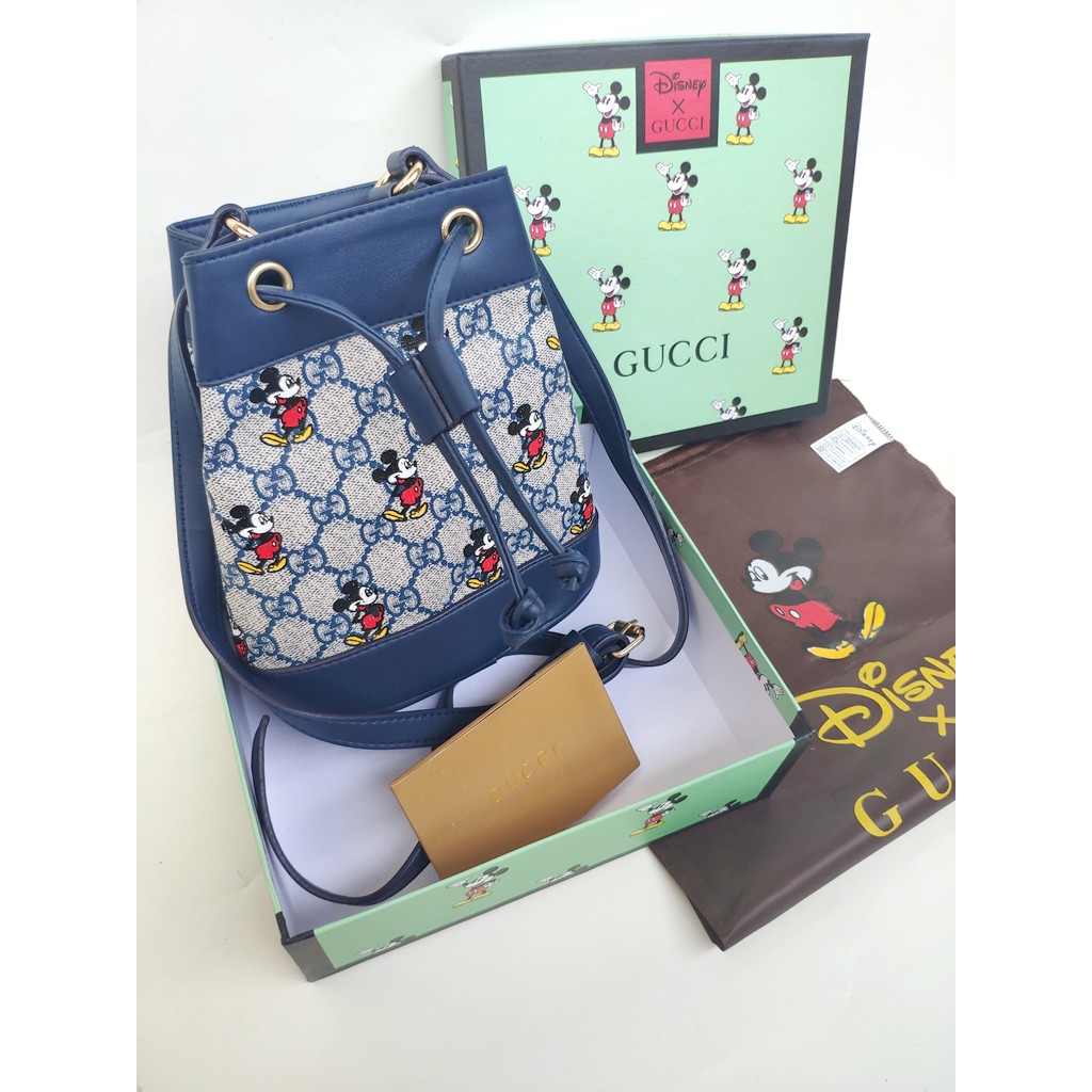 TAS SERUT GC MIKY / SERUT GUCCI DISNEY FREE BOX