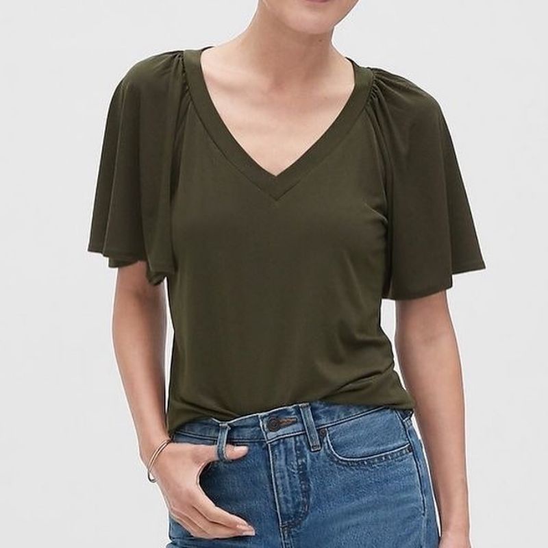 Bnn Rep** Ruffle blouse ( B11 )